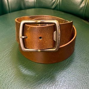 American Eagle Outfitters Vintage Brown Leather Belt